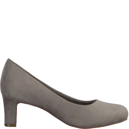 Escarpin talon bloc gris pierre Jana La Redoute