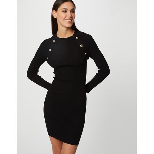 Black bodycon jumper dress clearance