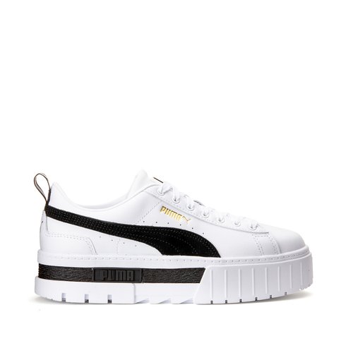 Puma platform trainers white outlet