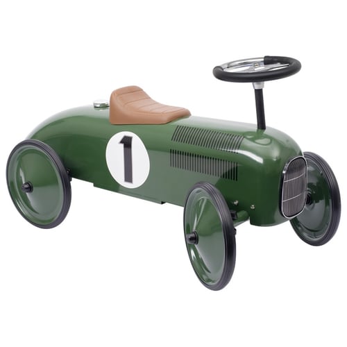 Voiture Porteur Pour Enfant GOKI - Coloris Bleu Ciel - En Métal - Neuf - Jouet à Pousser