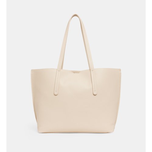 Sac cabas elena effet lezard beige Galeries Lafayette La Redoute