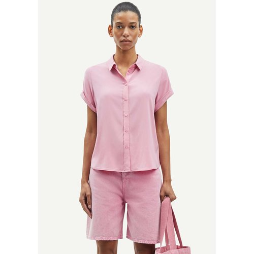 Majan short sleeve shirt pink Samsoe And Samsoe La Redoute