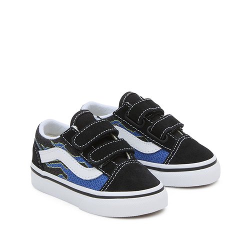 Old skool trainers black blue Vans La Redoute
