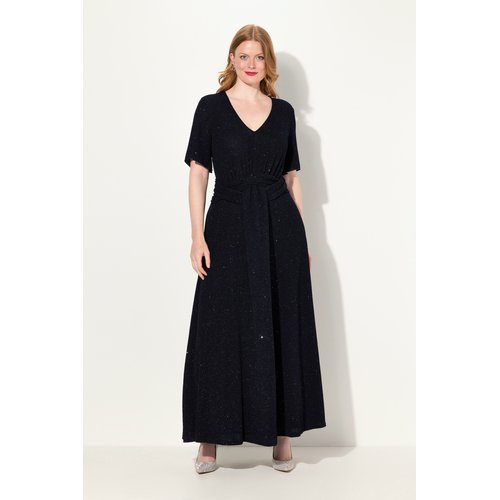 Robe de soiree aspect scintillant Ulla Popken La Redoute