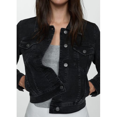 Blouson jean noir online