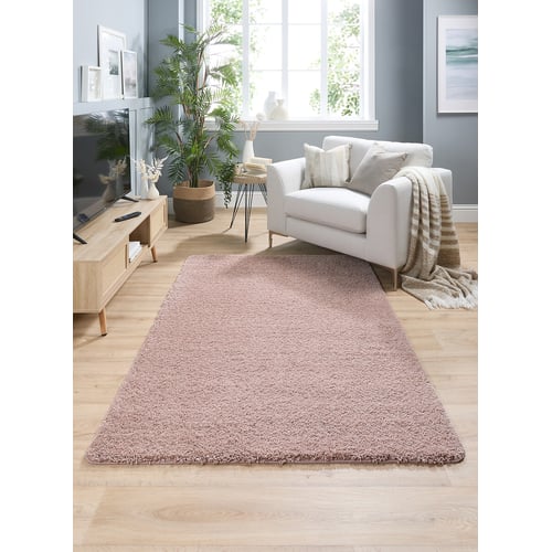 Light pink rug | La Redoute