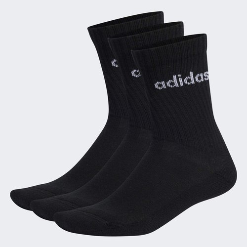 Chaussettes matelassees linear 3 paires Adidas Sportswear La Redoute