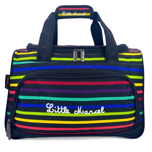 Sac de voyage 20l week end format ryan air sans roulettes raye Little Marcel La Redoute
