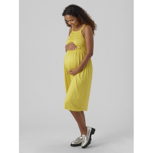 Robe mlelettra robe de maternite vibrant yellow Mama Licious La Redoute