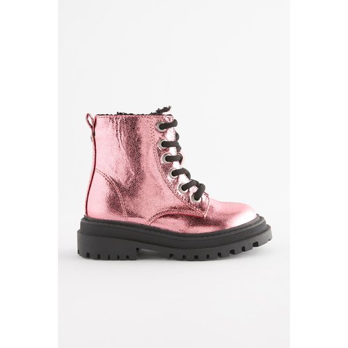 Bottines epaisses a lacets coupe classique Next La Redoute