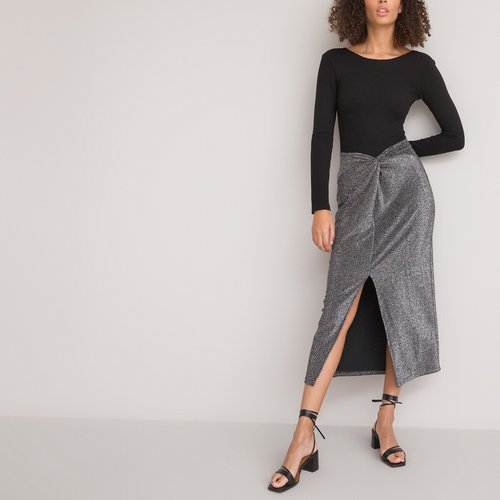 Lange tricot rok on sale