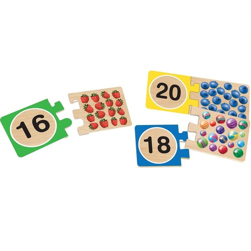 Puzzle des chiffres Melissa Doug La Redoute