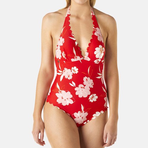 Maillot une piece rio rouge Brigitte Bardot La Redoute