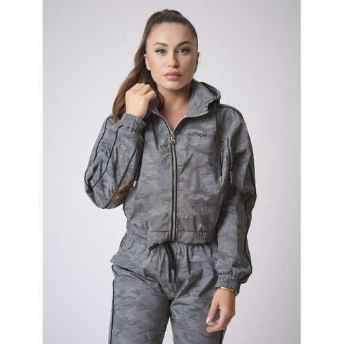 Veste grise reflechissante hot sale