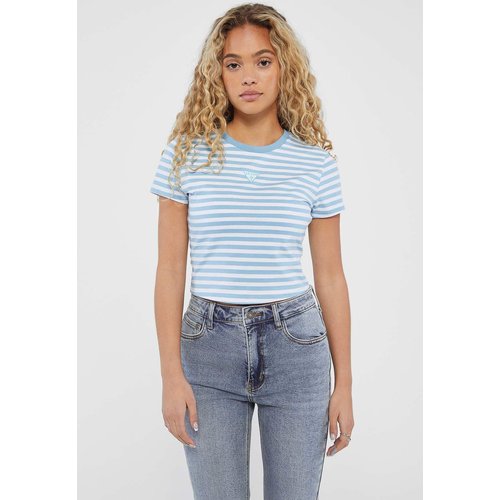 Guess t shirt stretch raye Guess La Redoute