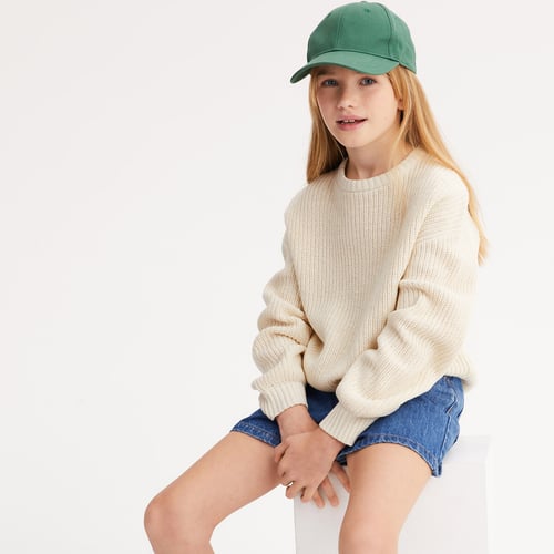Maglione Dal Taglio Oversize In Maglia Grossa Con Righe Colorate Scollo A Girocollo E Maniche Lunghe