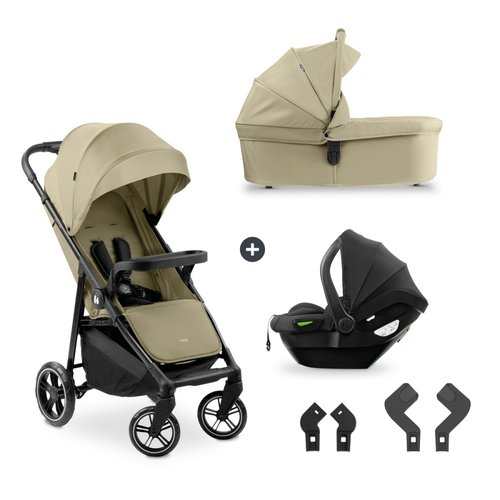 Poussette trio shop n care trio set olive Hauck La Redoute