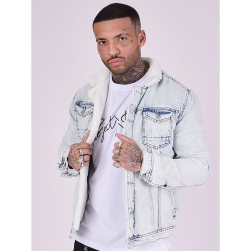 Veste mouton bleu on sale