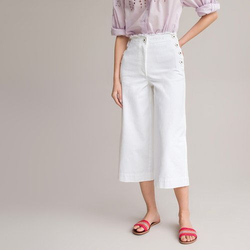 Pantalon a pont blanc femme hot sale