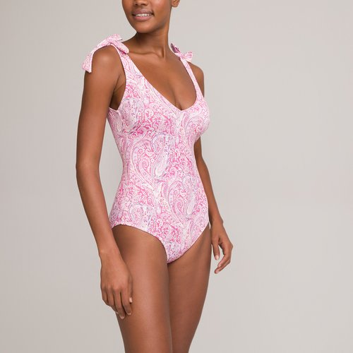 Maillot de bain 1 piece foulard imprime cachemire imprime cachemire La Redoute Collections La Redoute