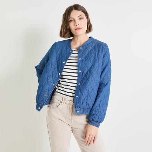 Bombers denim bleu stone Grain De Malice La Redoute