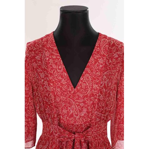 Robe tres bon etat rouge Ba Sh La Redoute
