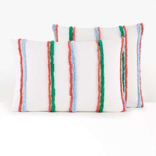 White cotton pillow store