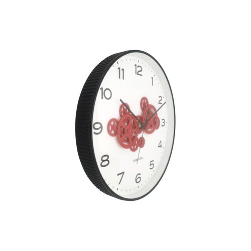 Horloge Murale Design Karlsson 9 villes métal loft usine