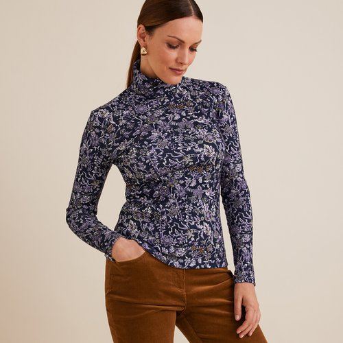 Printed turtleneck 2025