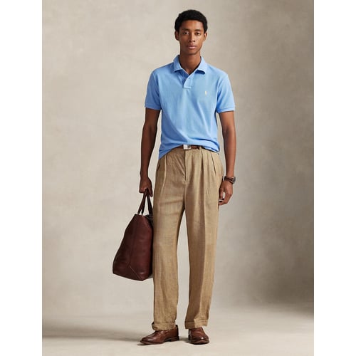Cotton pique polo shirt in custom slim fit Polo Ralph Lauren | La
