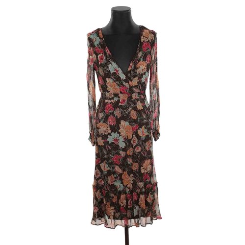 Robe tres bon etat marron Sezane La Redoute