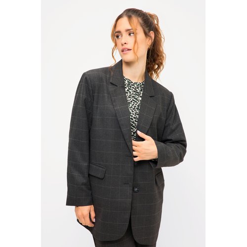 Blazer oversize carreaux outlet