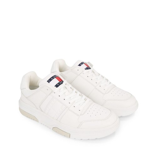 Leren sneakers brooklyn wit Tommy Jeans La Redoute