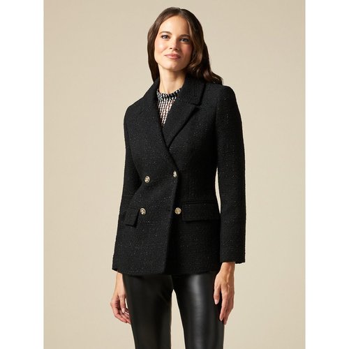 Blazer noir double boutonnage femme 2025