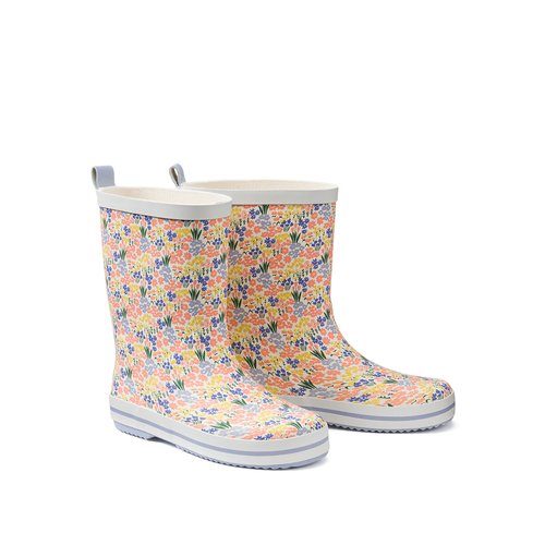 Bottes de pluie imprimees multicolore La Redoute Collections La Redoute