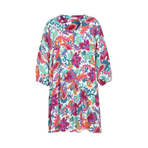 Robe tunique en viscose multicolor Paprika La Redoute