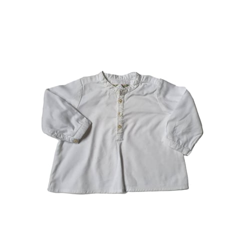 Chemise BONPOINT Pour Garçon 2 Ans - Rouge, Col Boutonné, Occasion Très Bon état