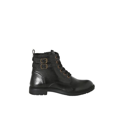 Boots gavroche cuir fille Vertbaudet La Redoute