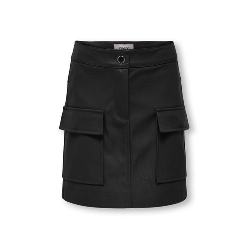 Jupe en simili cuir kogvera jupe en simili cuir Kids Only La Redoute