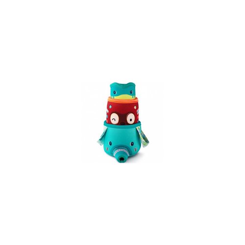 Jouets de bain jungle turquoise vert rouge Lilliputiens La Redoute