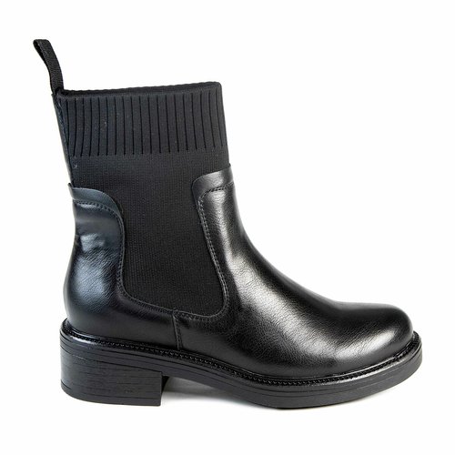 Boots chaussettes hola noir Chattawak La Redoute