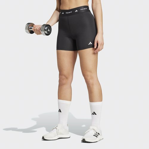 Techfit tight fit sports shorts black Adidas Performance La Redoute