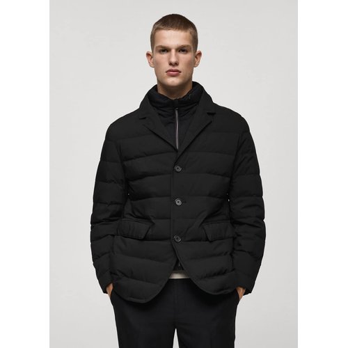 Veste matelassee duvet noir Mango Man La Redoute