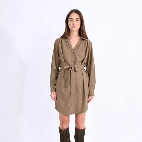 Robe chemise ceinture store