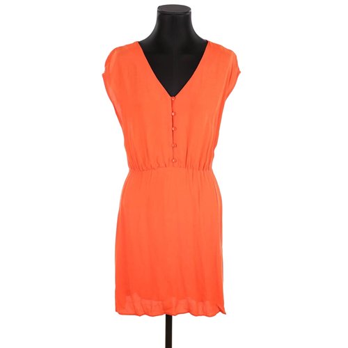 Robe tres bon etat orange Des Petits Hauts La Redoute