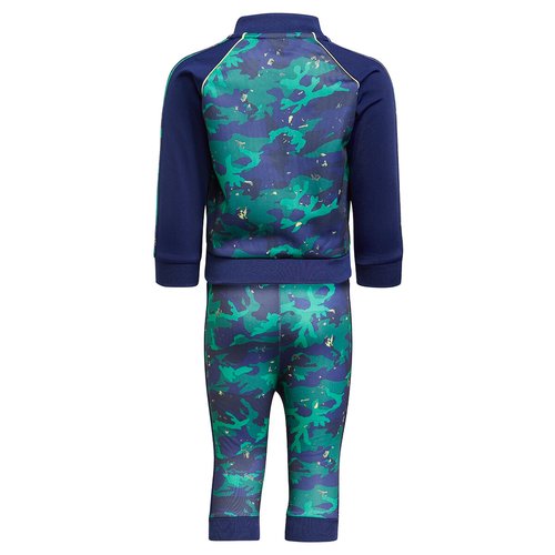 Recycled camo print tracksuit blue print Adidas Originals La Redoute
