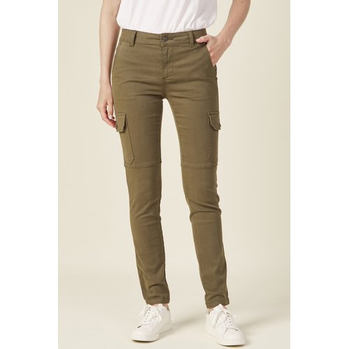 Pantalon slim poches cargo Bonobo La Redoute