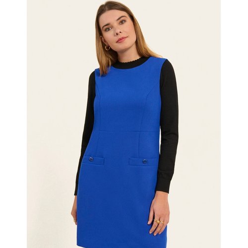 Robe droite courte sans manches millie Naf Naf La Redoute