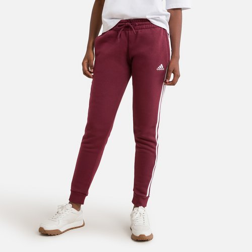 Burgundy adidas sweatpants top