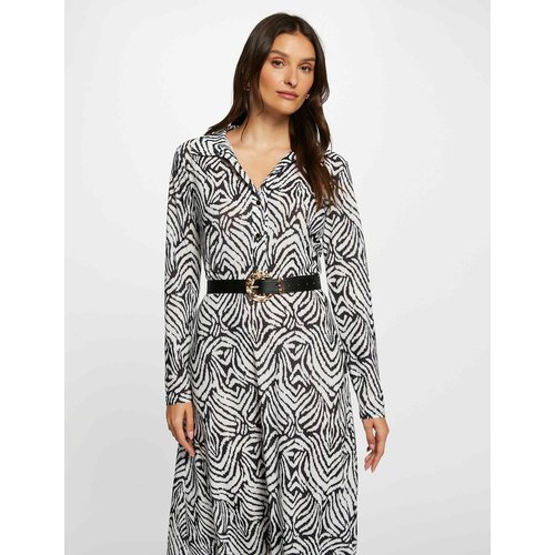 Robe morgan imprimée discount